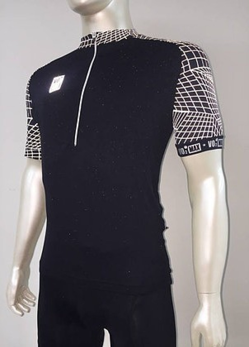 Camisa de Ciclismo Vo2 Max Reflex Mc P Preto