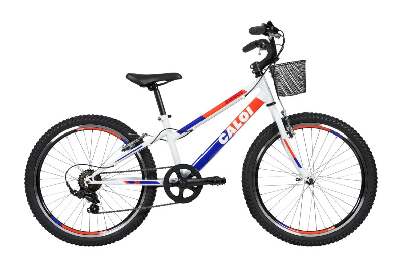 Bicicleta Caloi Sweet24 Aro 24 7v Branco Ano 2020