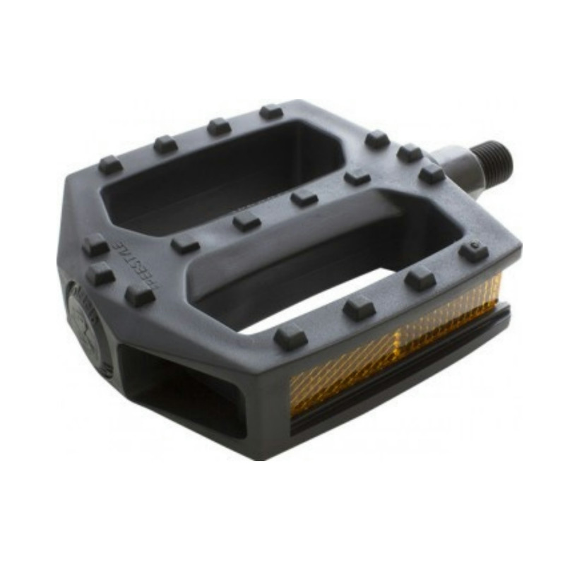 Pedal Plataforma Plastico Sueco Preto