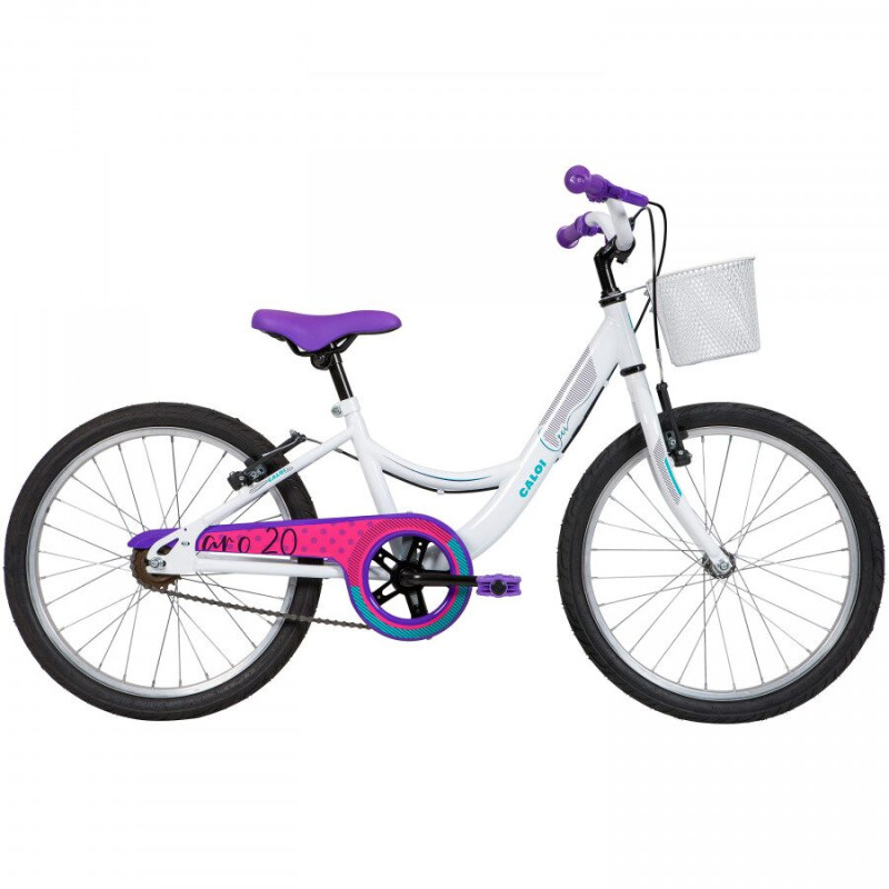 Bicicleta Caloi Infantil Ceci 20 Branca Ano 2020