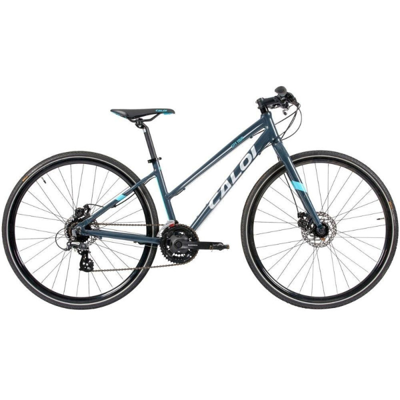 Bicicleta Caloi Conf City Tour Sport Tam 17 Feminina Azul 