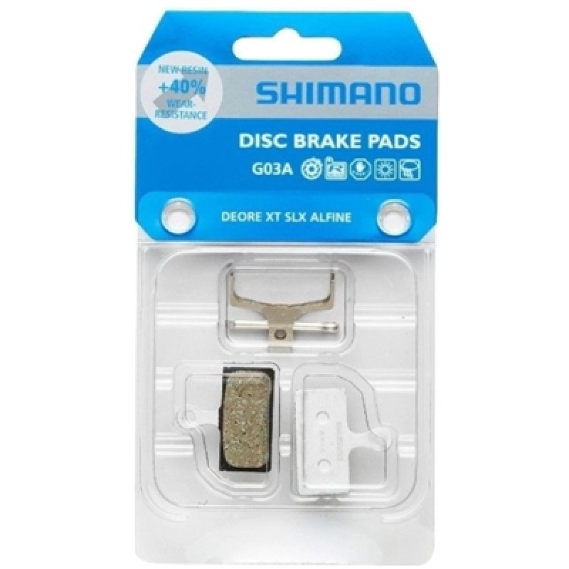 Pastilha de freio a disco Shimano G03A Resina