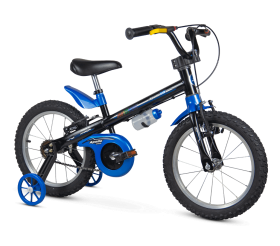 Bicicleta Nathor Aro 16 Masculina Apollo Pto/Azul