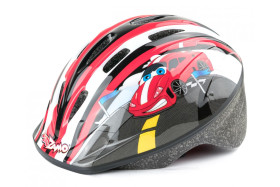 Capacete KidZamo Infantil Racing M Vermelho