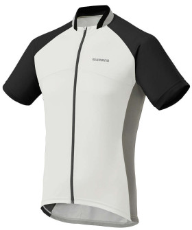 Camisa Shimano Loose Fit Zipper Inteiro M Bco/Pto