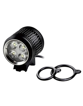 Farol Importado Led 1600 Lunmes Com Recarregável Preto