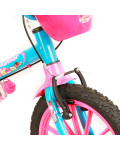 Bicicleta Nathor Candy Azul/Rosa Aro 16 Feminina