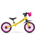 Bicicleta Nathor Balance Garden Amar/Rosa Feminina