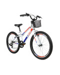 Bicicleta Caloi Sweet24 Aro 24 7v Branco Ano 2020