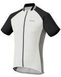 Camisa Shimano Loose Fit Zipper Inteiro P Branco/Preto