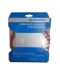 Cabo de Marcha Shimano  para Road Completo - Vermelho