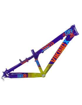 Quadro 26 Alumínio Dirt Jump Viking X Tuff X-25 Violeta