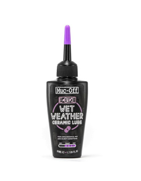 Lubrificante E-Bike Muc-Off Wet Úmido 50ml