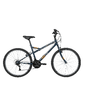 Bicicleta Caloi Mtb Montana Tam 18 Aro 26 21v Chumbo Azul A20